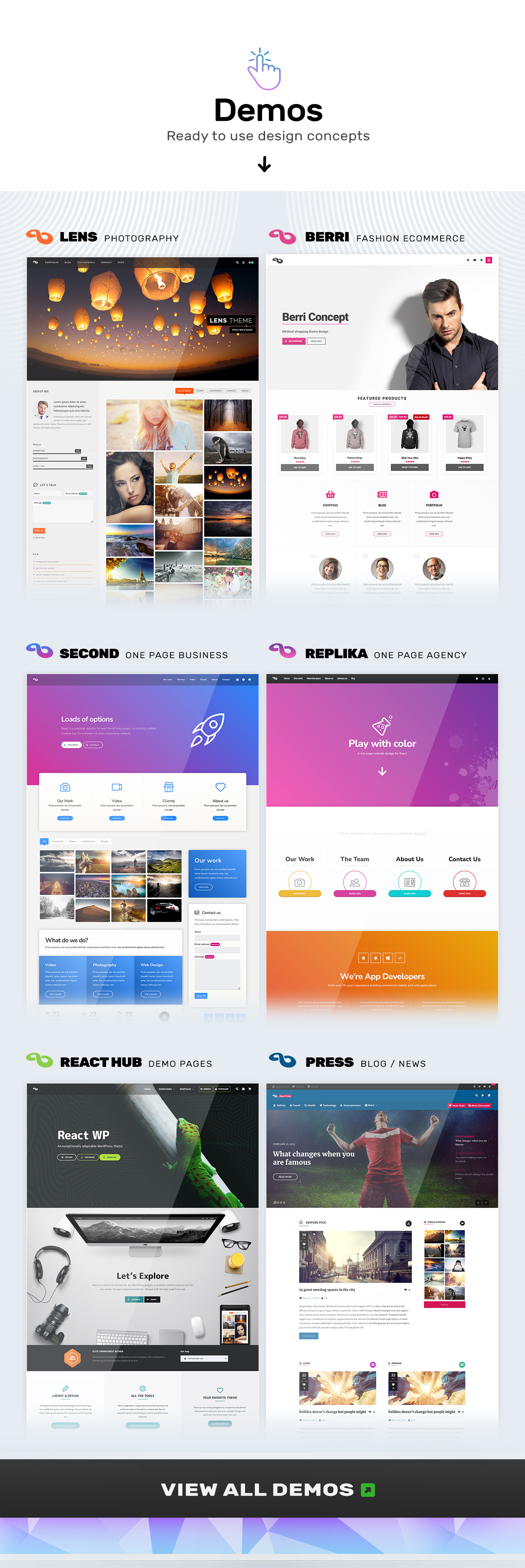 React | Theme Designer for WordPress & WooCommerce